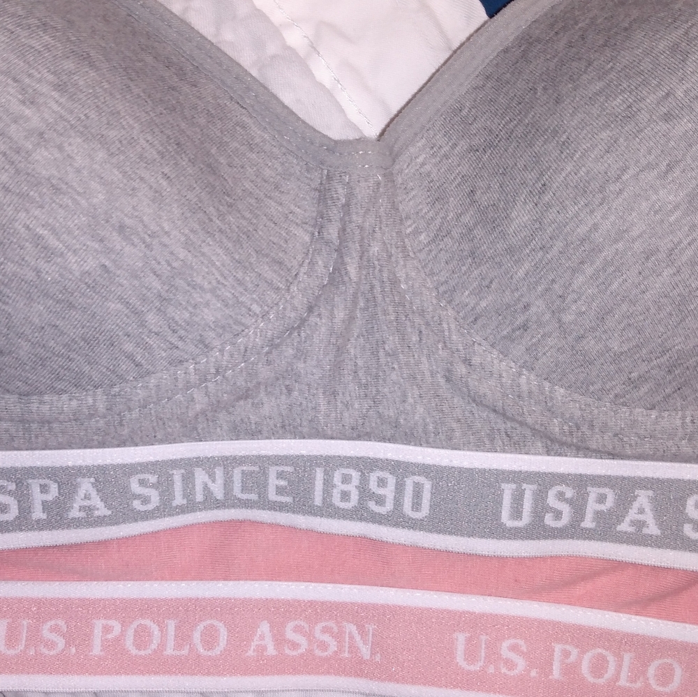 Lot of 2 USPA sports bras size small /med